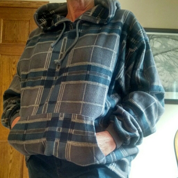 Vintage oversized hoodie hooded sweatshirt. - Picture 2 of 5